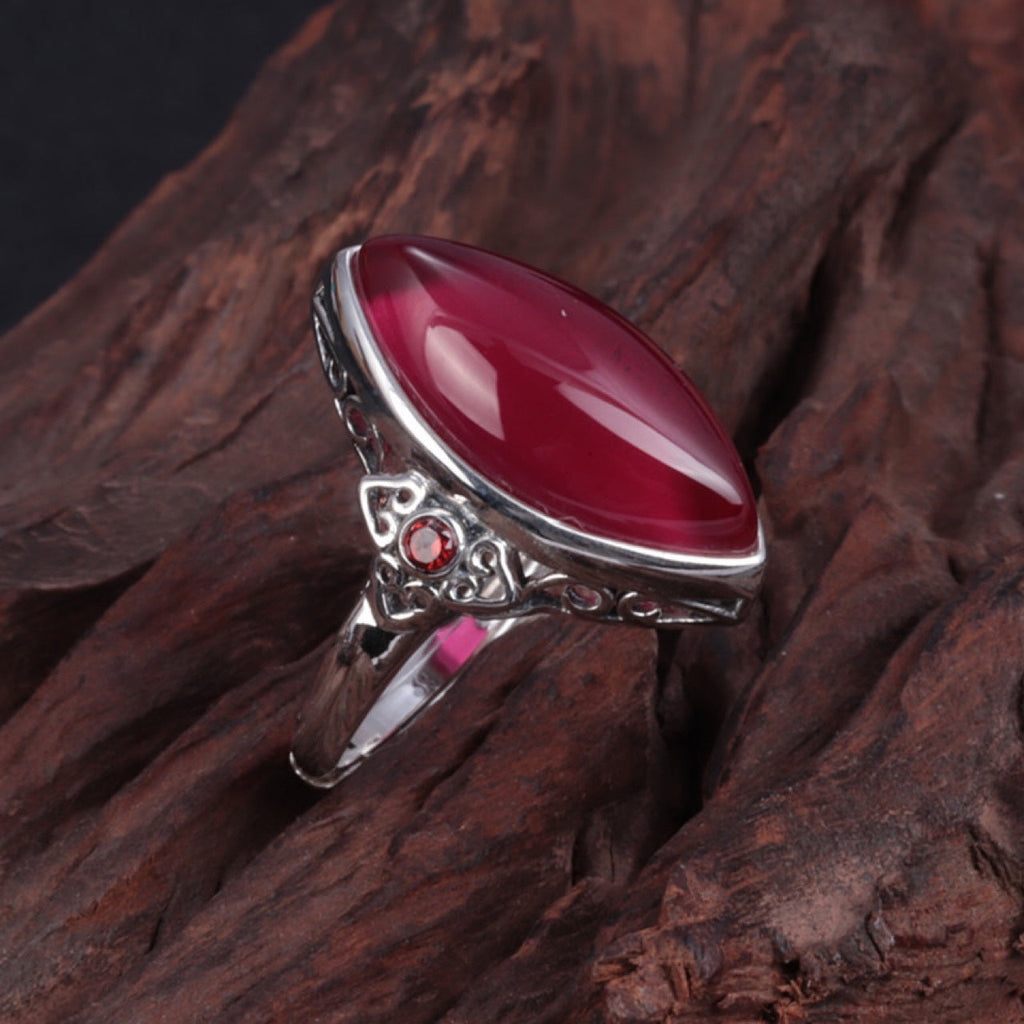 Delicate Artisan Silver Ring