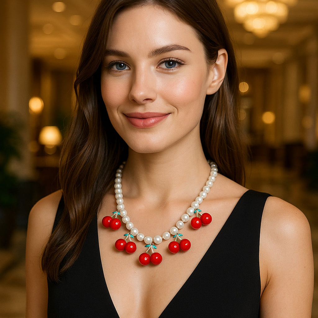 Delicate Artisan Pearl Necklace