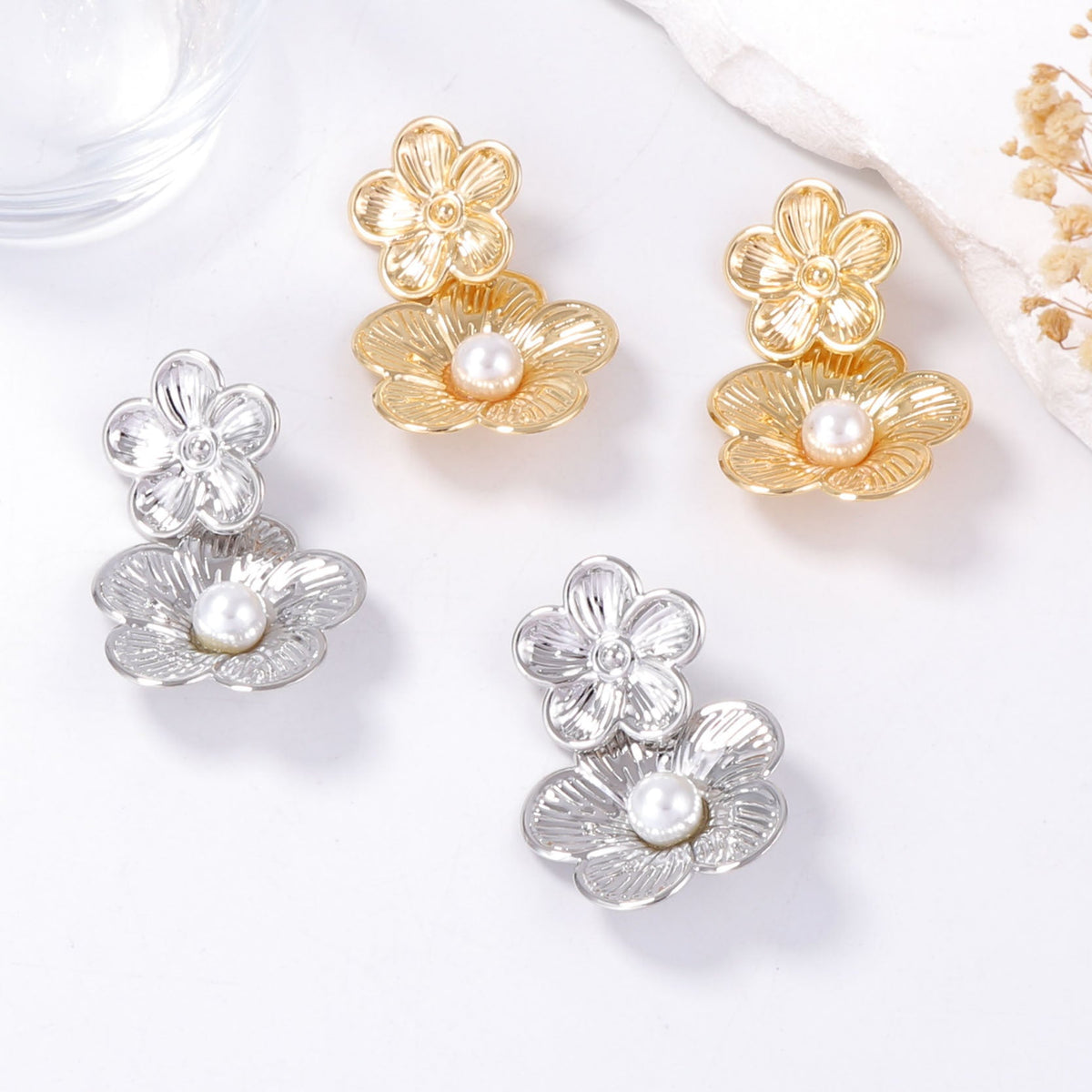 Stunning Pearl Earring for Daily Wear