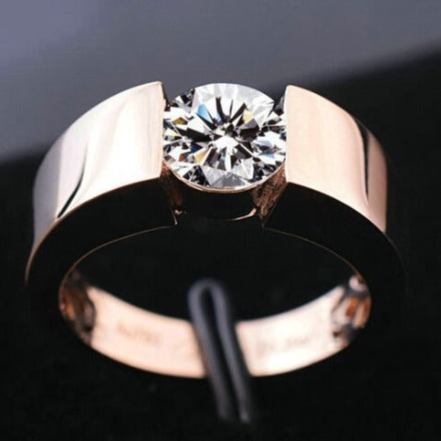 Delicate Artisan Gold Ring