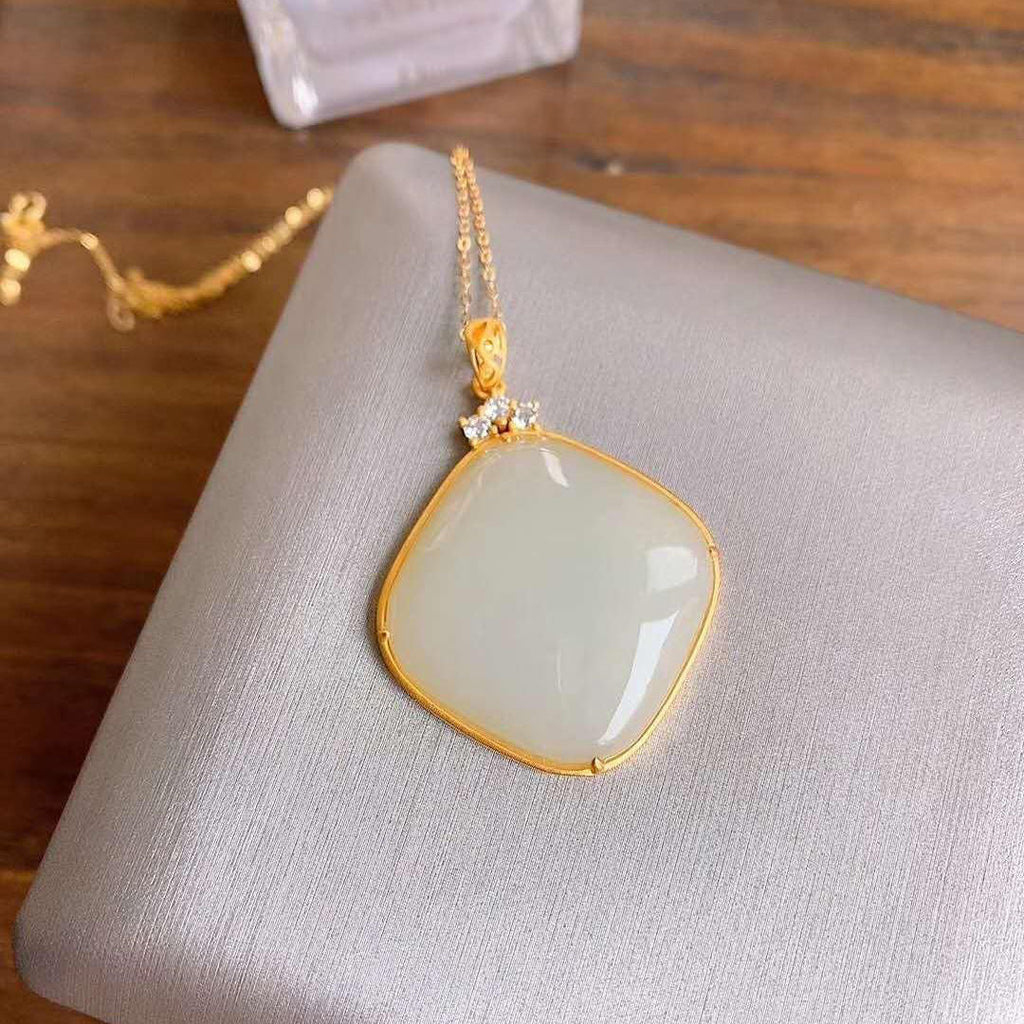 Vintage Handmade Gold Necklace