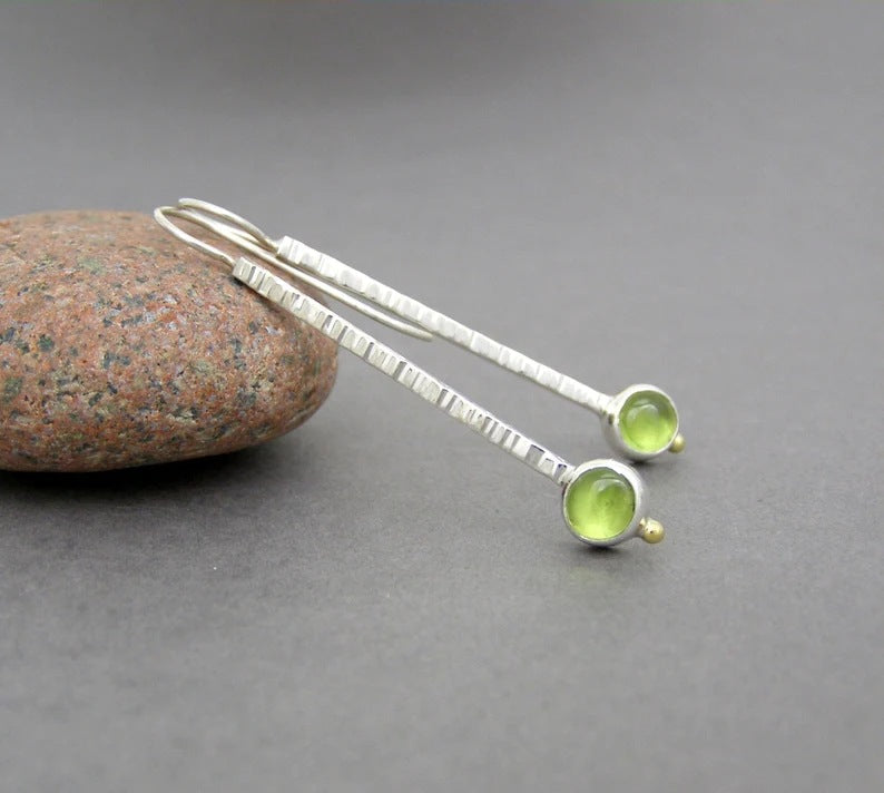 Vintage Handmade Silver Earring