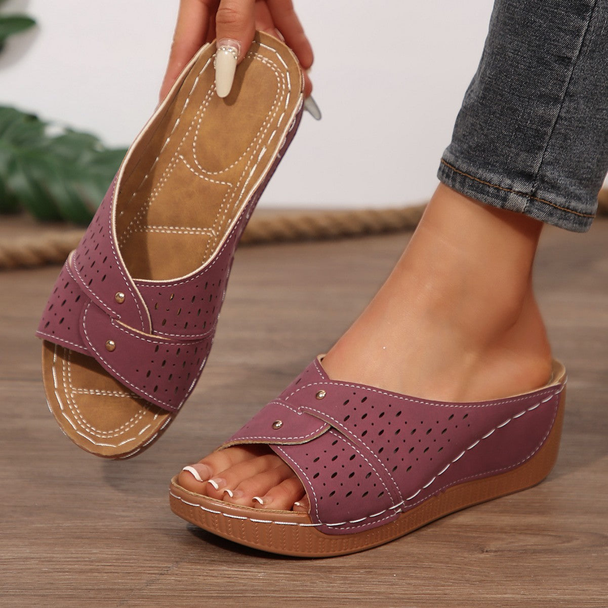 Vintage Inspired Orthopedic Sandals