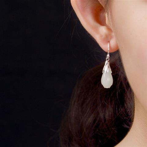 Delicate Artisan Silver Earring