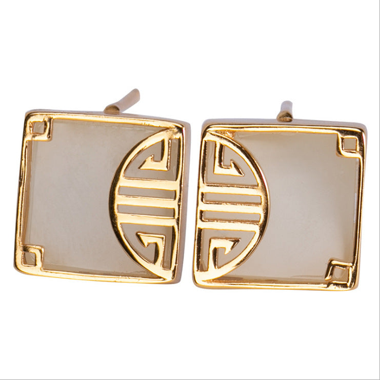 Beautiful Gold Earring with Unique Style