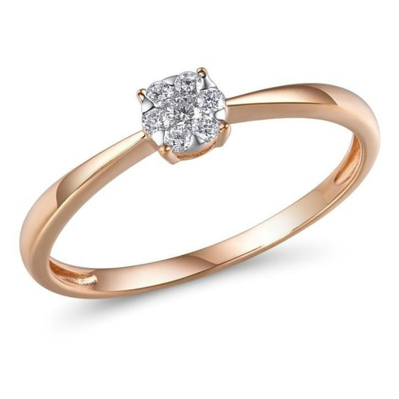 Delicate Artisan Gold Ring