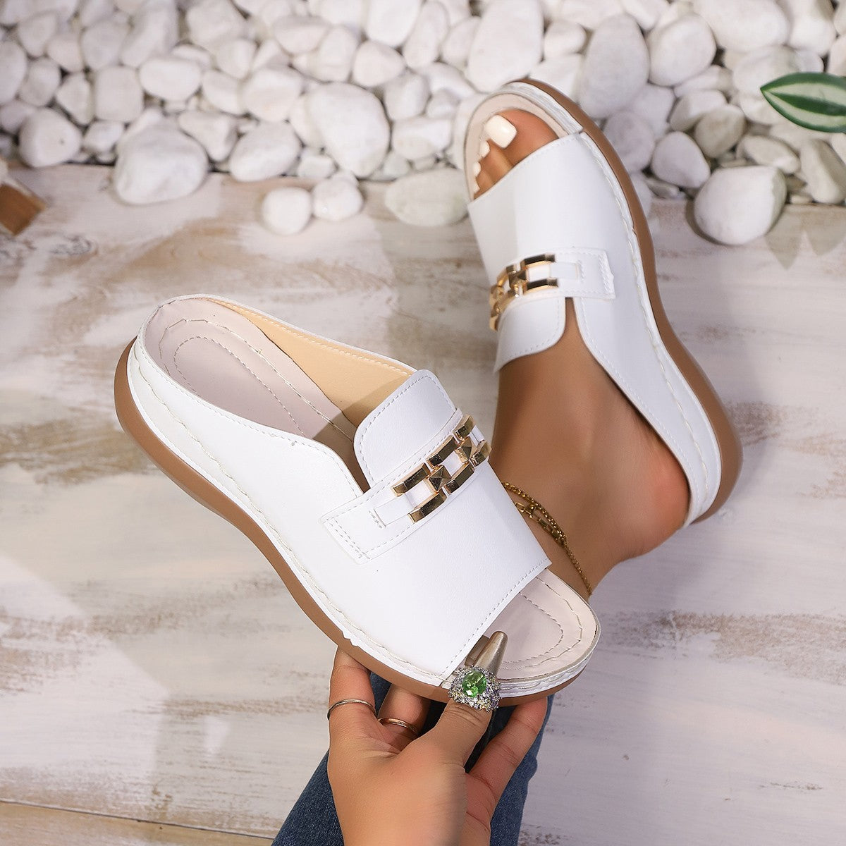 Classic Orthopedic Sandals with Timeless Style