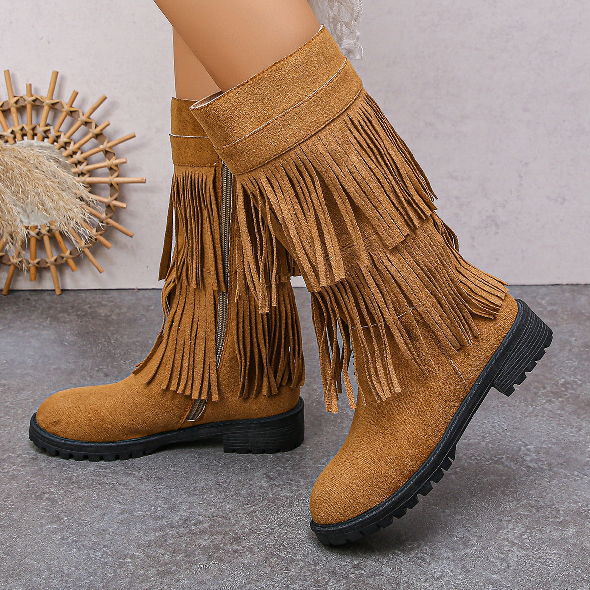 Vintage Inspired Orthopedic Boots