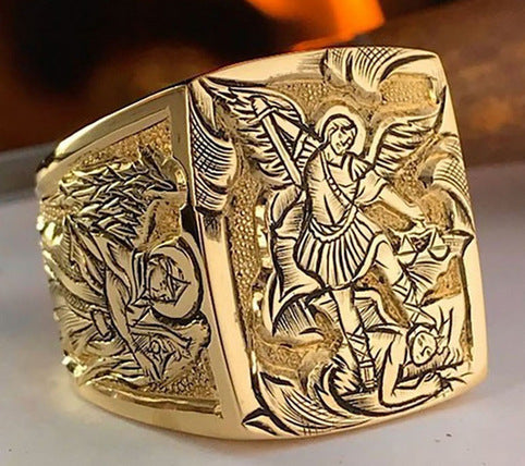Vintage Handmade Gold Ring