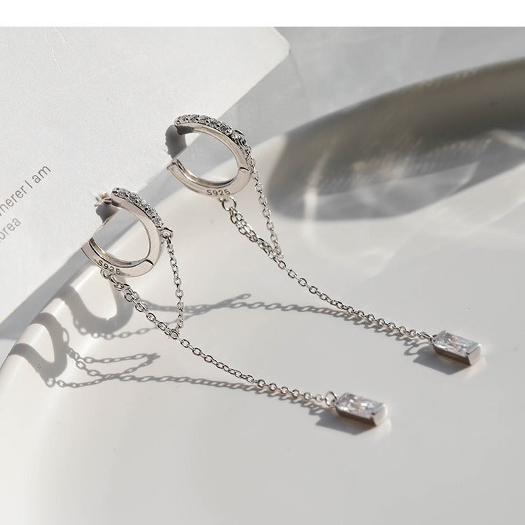 Delicate Artisan Silver Earring