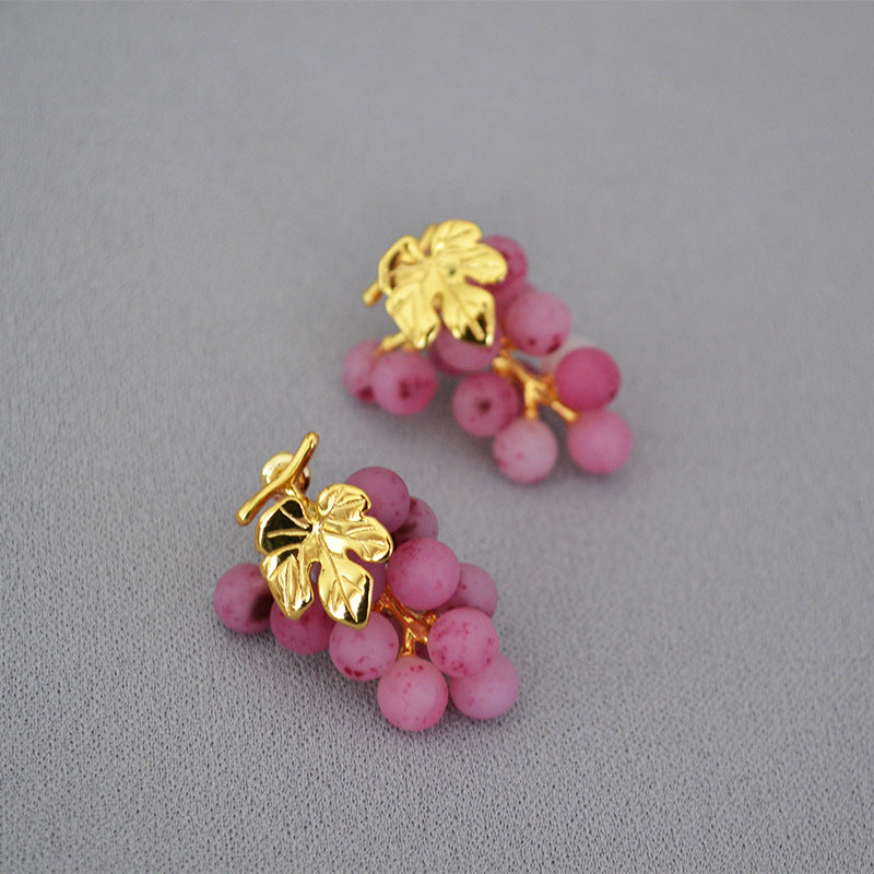 Vintage Handmade Gold Earring