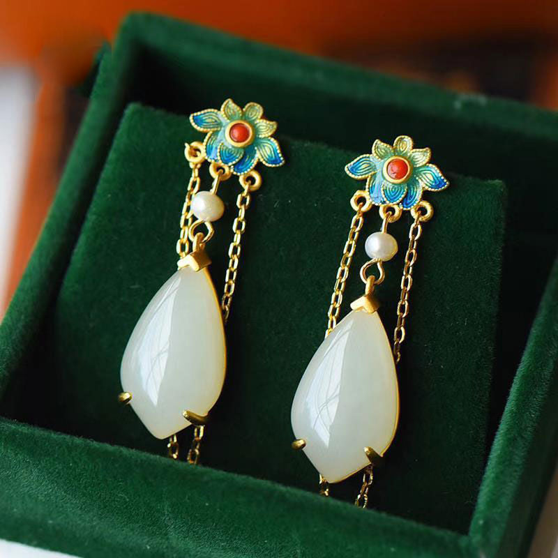 Delicate Artisan Silver Earring