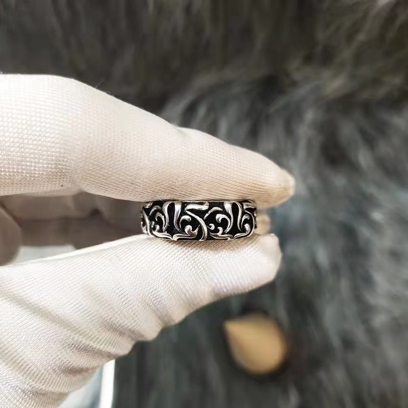 Delicate Artisan Silver Ring