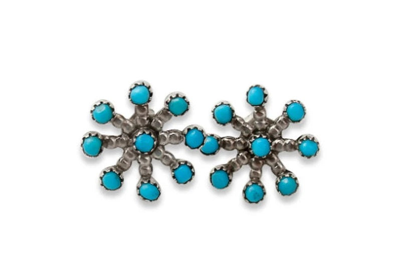 Delicate Artisan Gold Earring