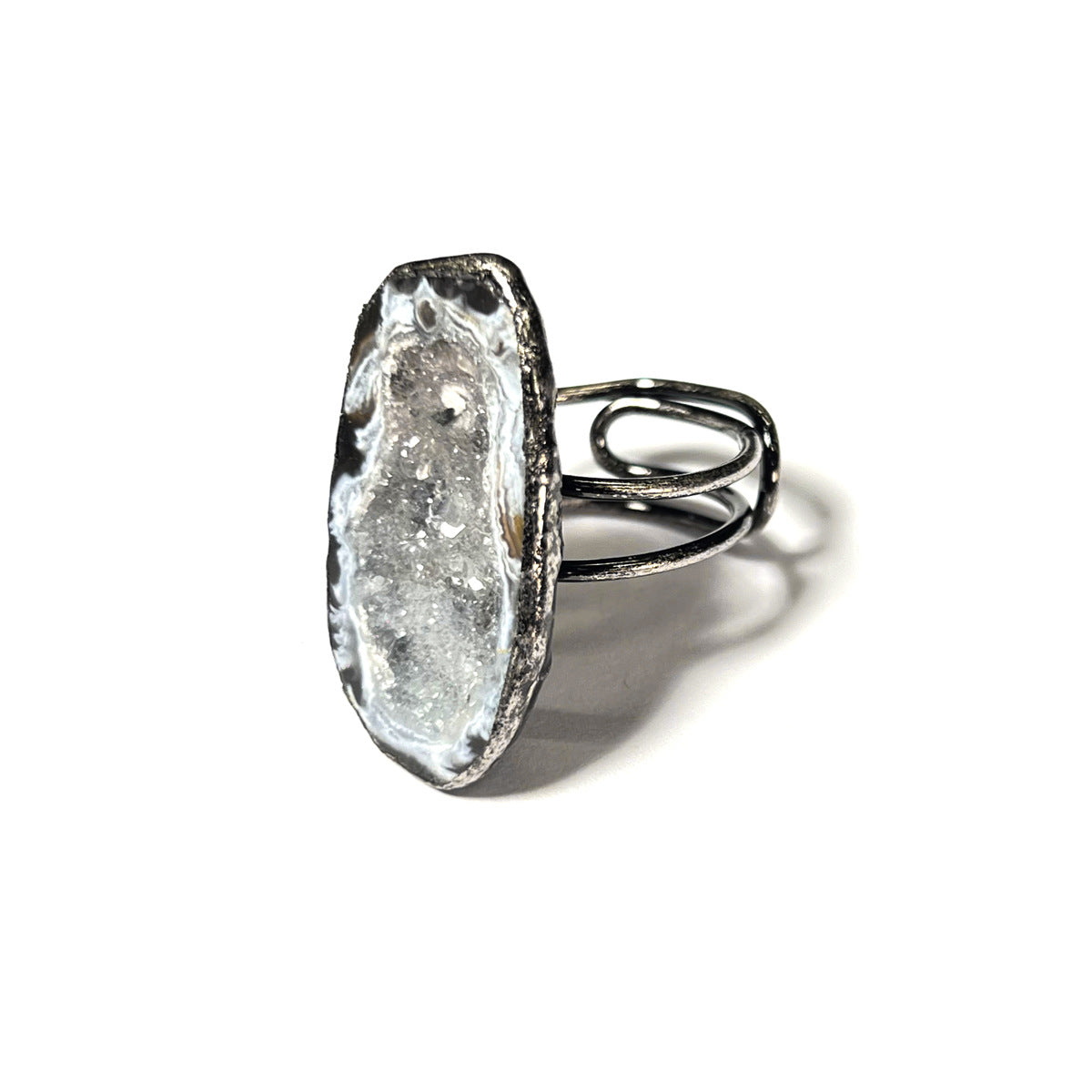 Delicate Artisan Silver Ring