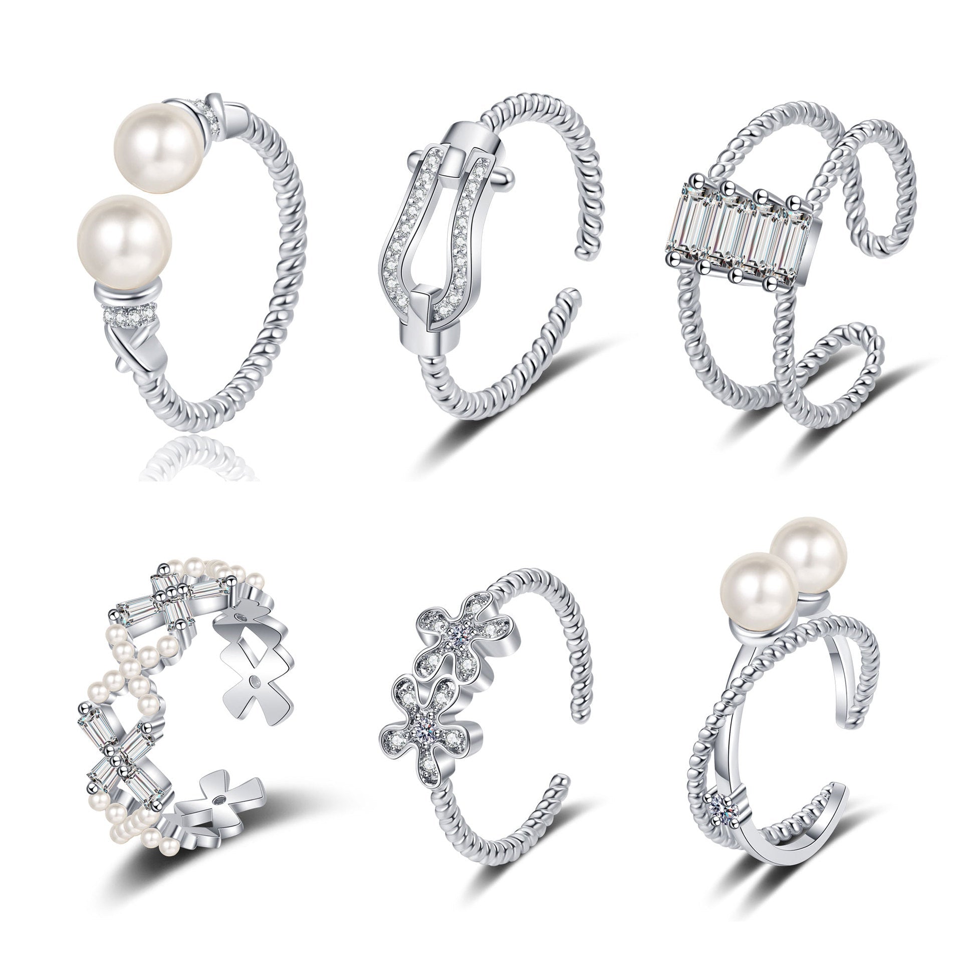 Delicate Artisan Pearl Set