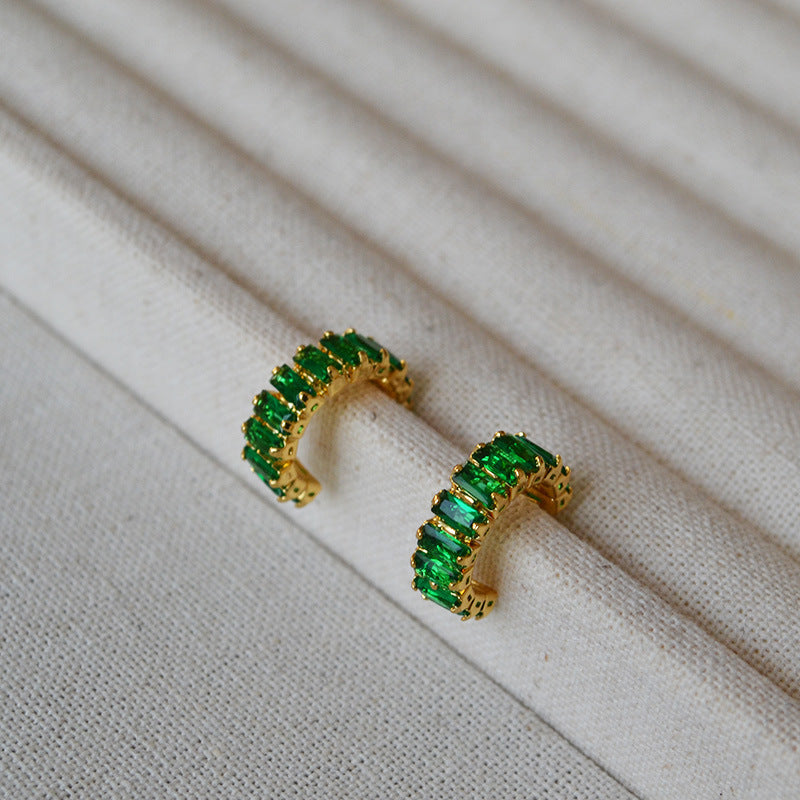 Delicate Artisan Silver Earring
