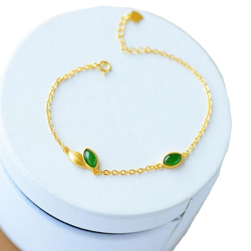 Delicate Artisan Gold Bracelet