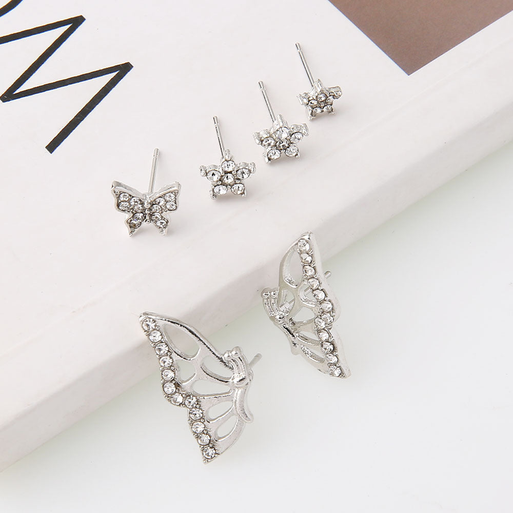 Vintage Handmade Silver Earring