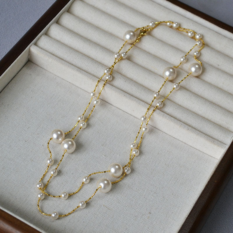 Romantic Pearl Necklace for Special Moments