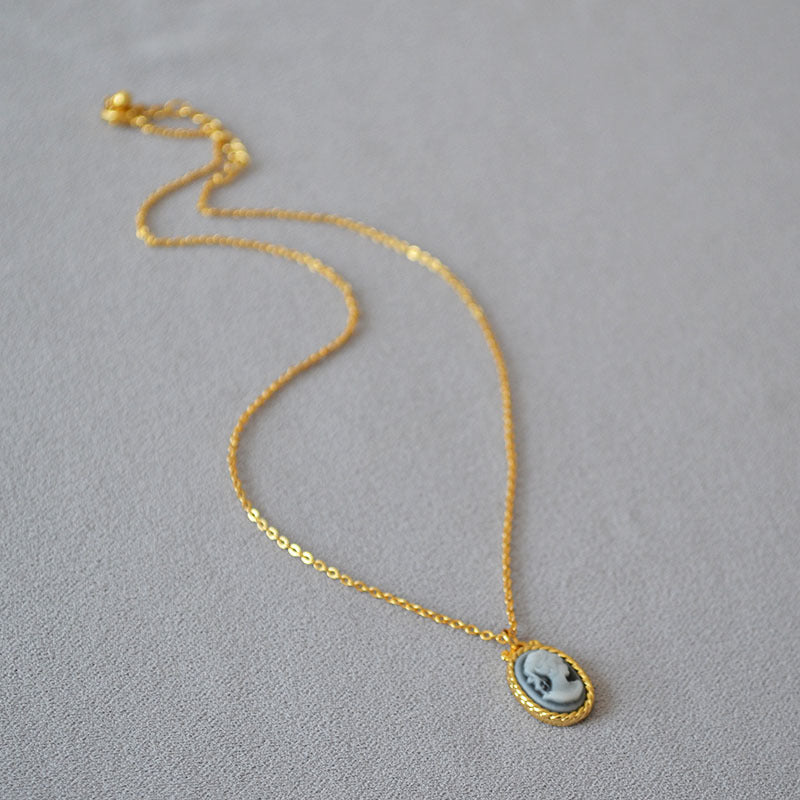 Delicate Artisan Pearl Necklace