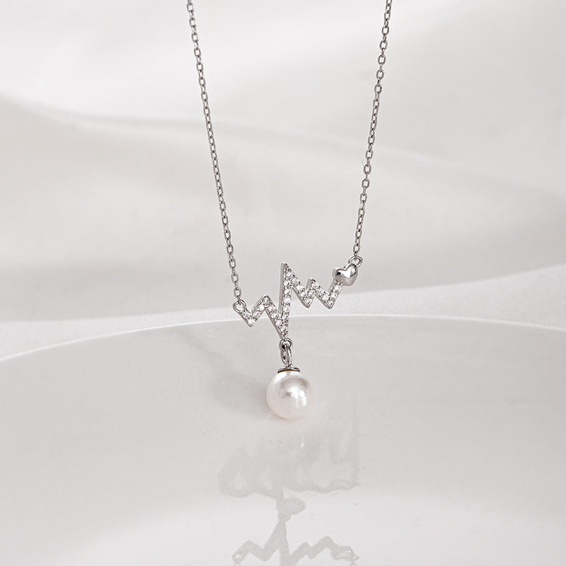 Delicate Artisan Pearl Necklace