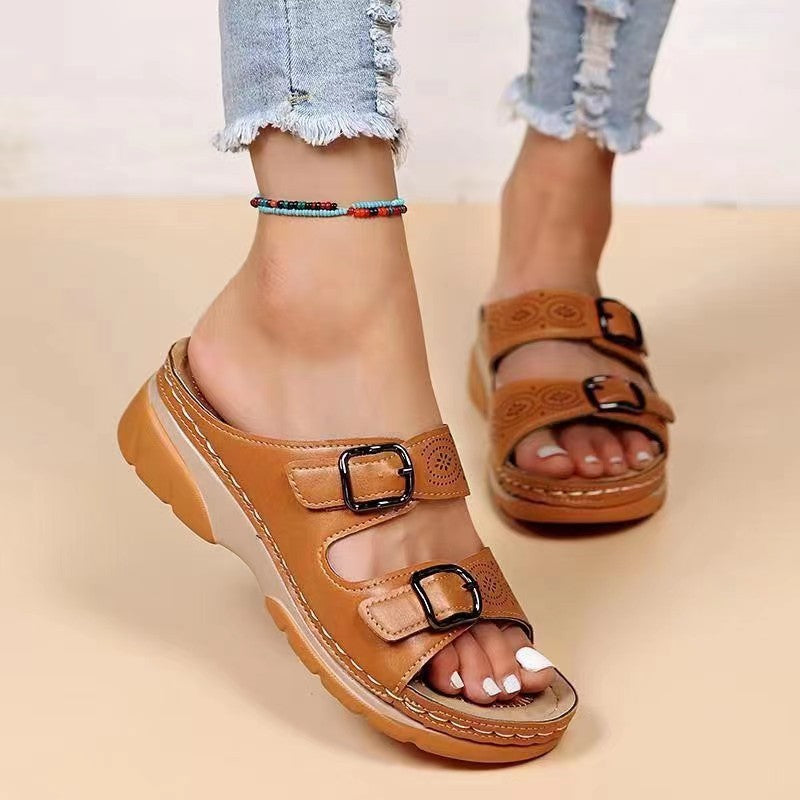 Vintage Inspired Orthopedic Sandals