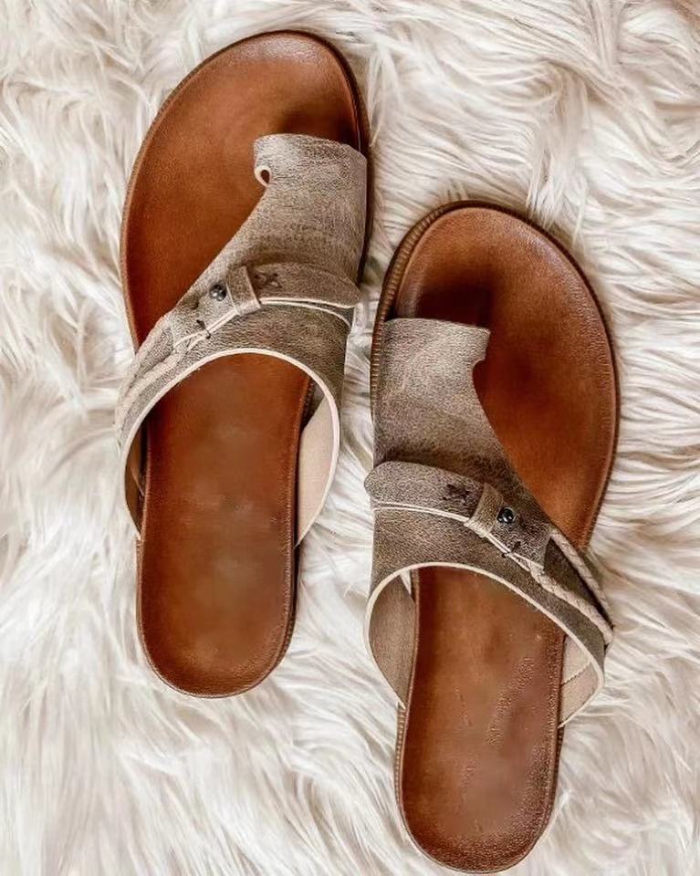 Vintage Inspired Orthopedic Sandals