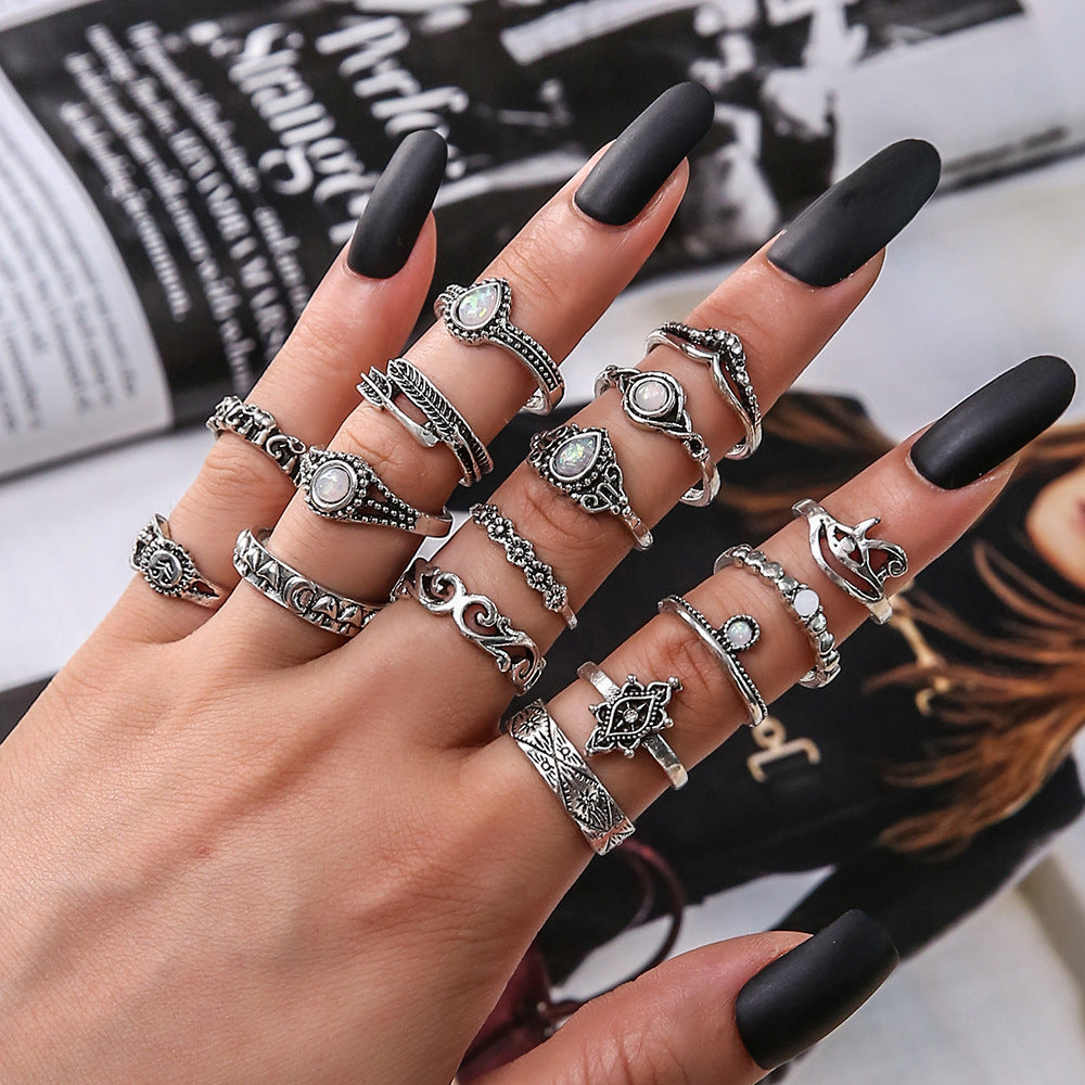 Delicate Artisan Silver Set