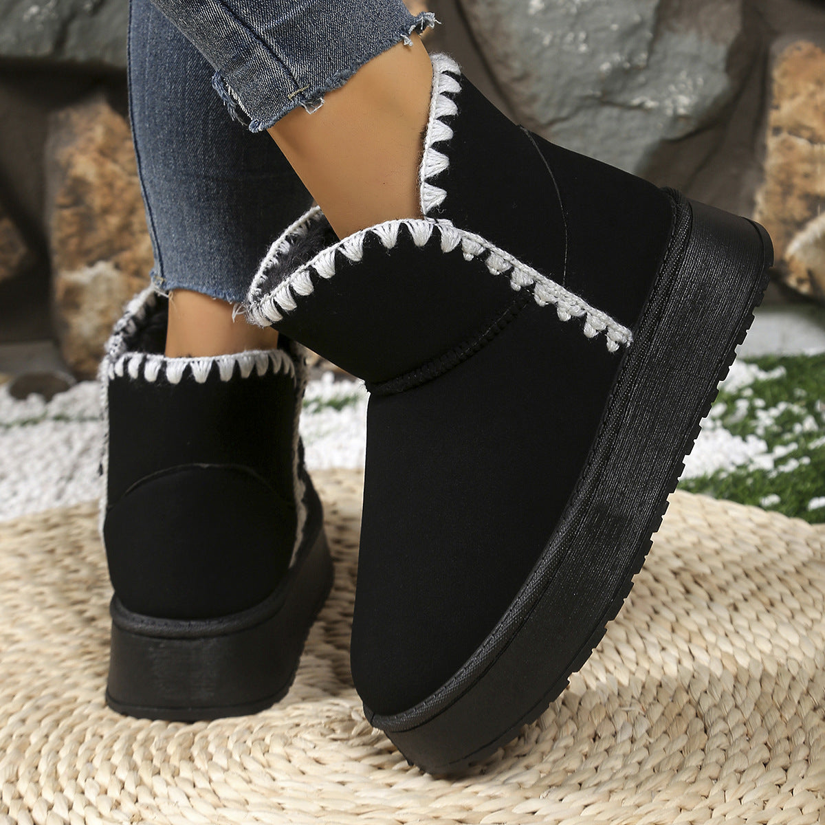 Classic Orthopedic Boots with Timeless Style