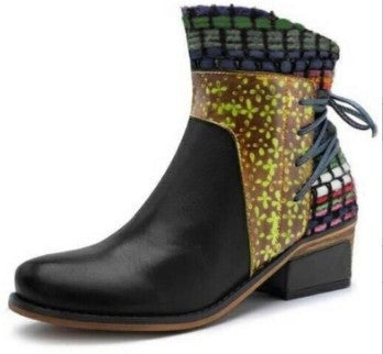 Chic Orthopedic Boots with Unique Design