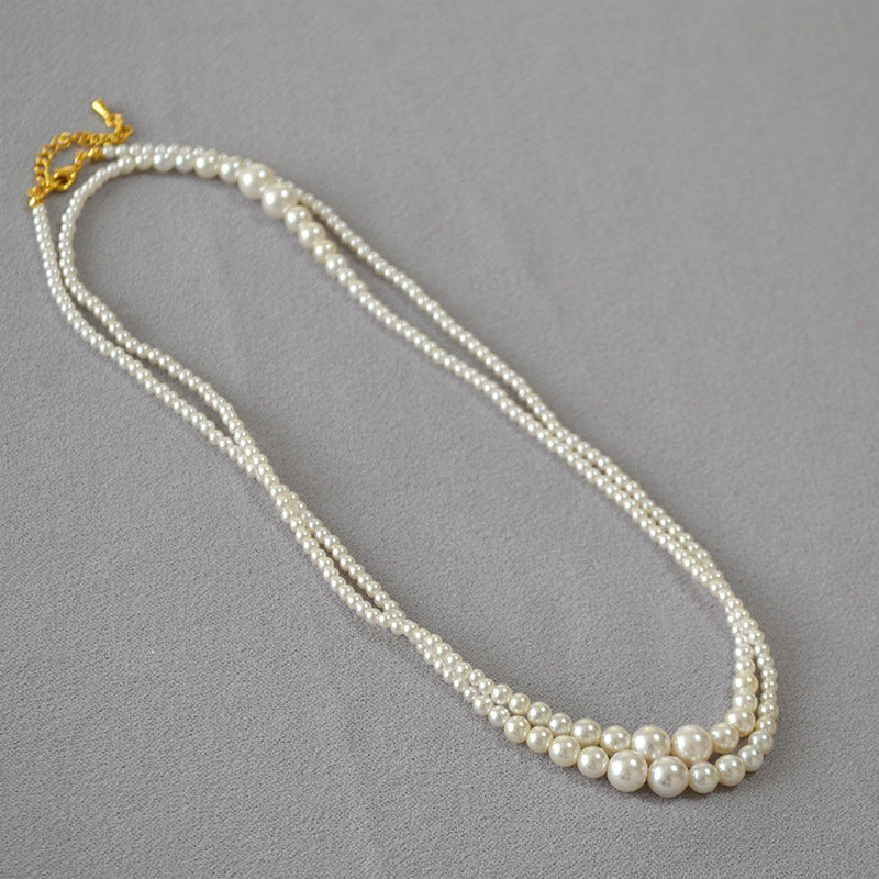 Delicate Artisan Pearl Necklace