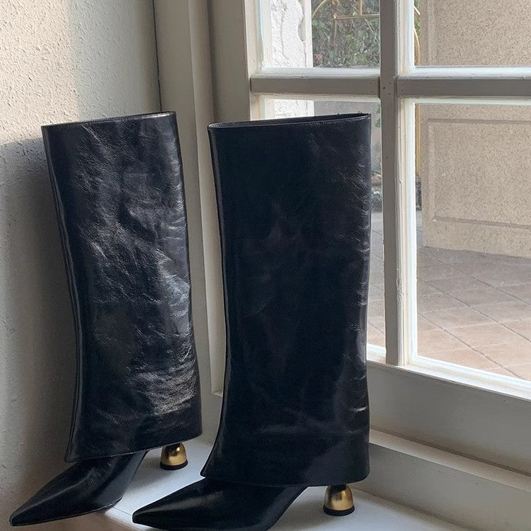 Chic Orthopedic Boots with Unique Design