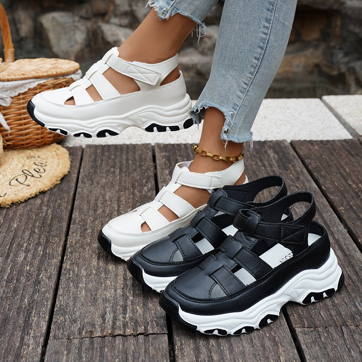 Classic Orthopedic Sandals with Timeless Style