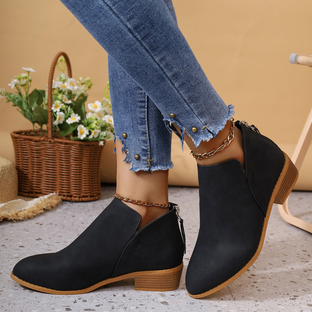 Classic Orthopedic Boots with Timeless Style