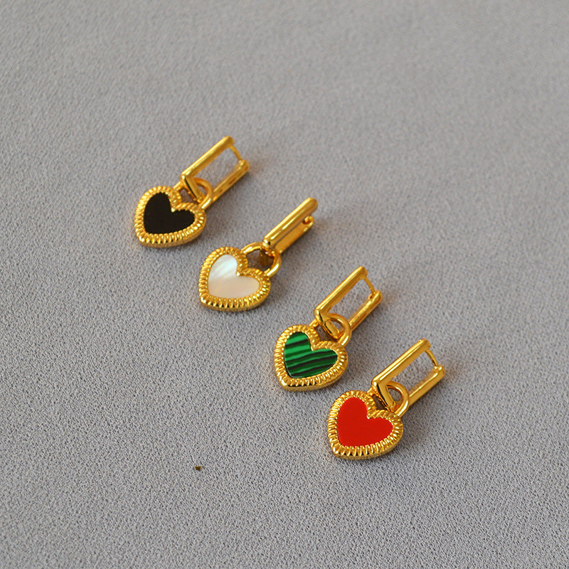 Delicate Artisan Gold Earring