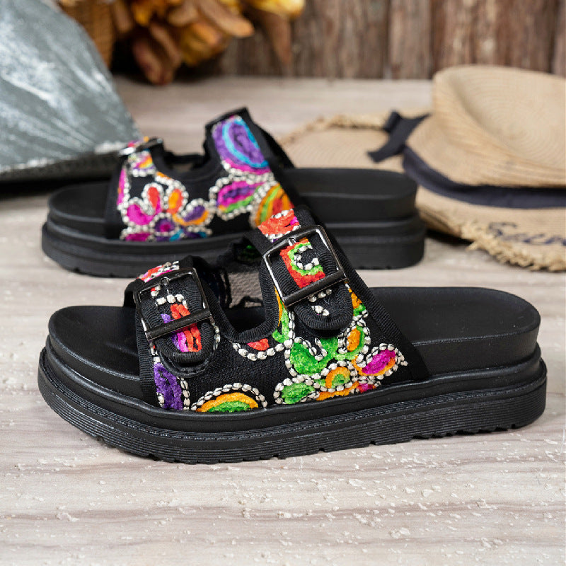 Vintage Inspired Orthopedic Sandals