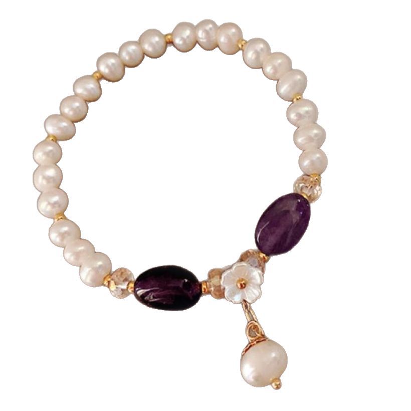 Delicate Artisan Pearl Bracelet