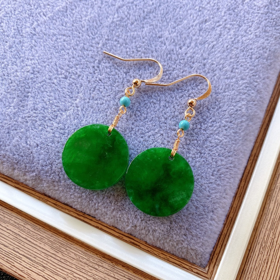Vintage Handmade Silver Earring