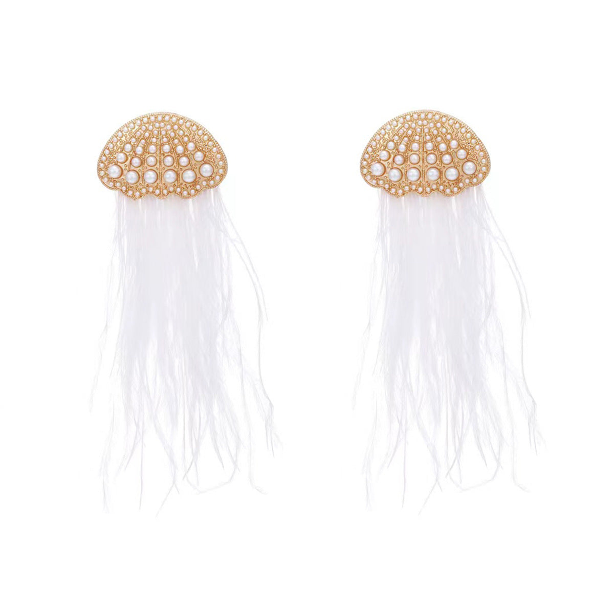 Delicate Artisan Pearl Earring