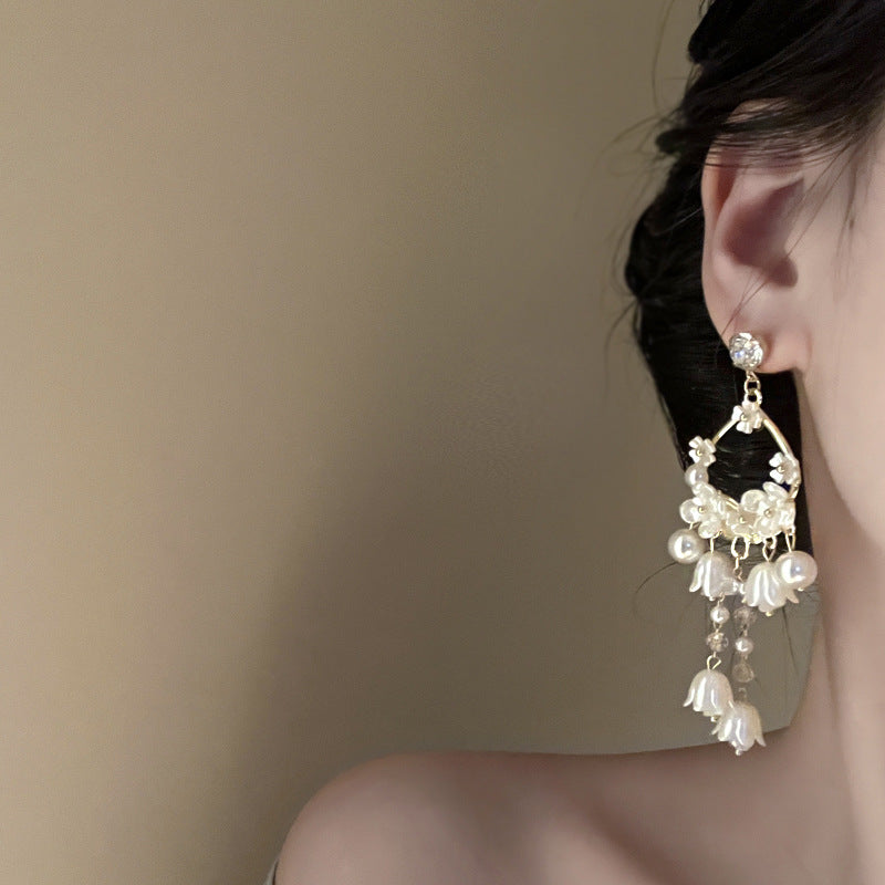 Vintage Handmade Pearl Earring