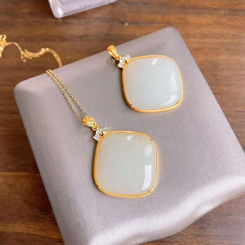 Vintage Handmade Gold Necklace