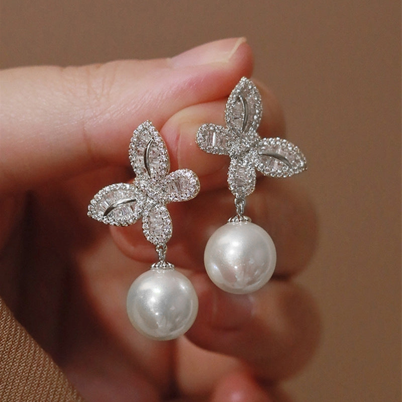 Vintage Handmade Pearl Earring