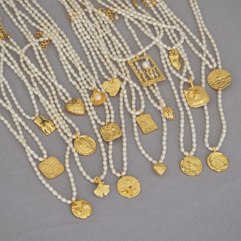 Delicate Artisan Gold Necklace