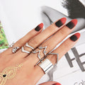 Beautiful Silver Set with Unique Style