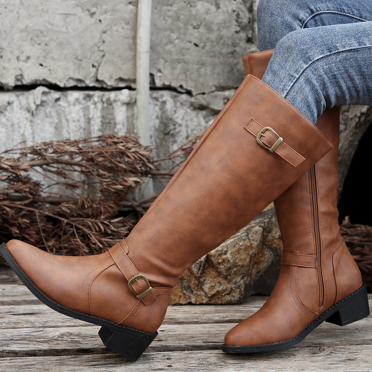Vintage Inspired Orthopedic Boots