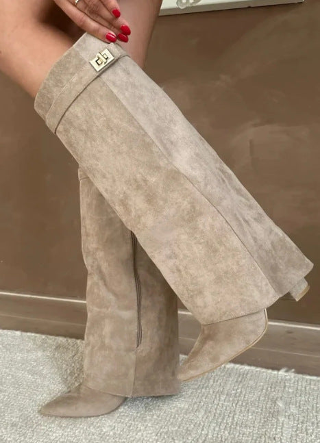 Chic Orthopedic Boots with Unique Design