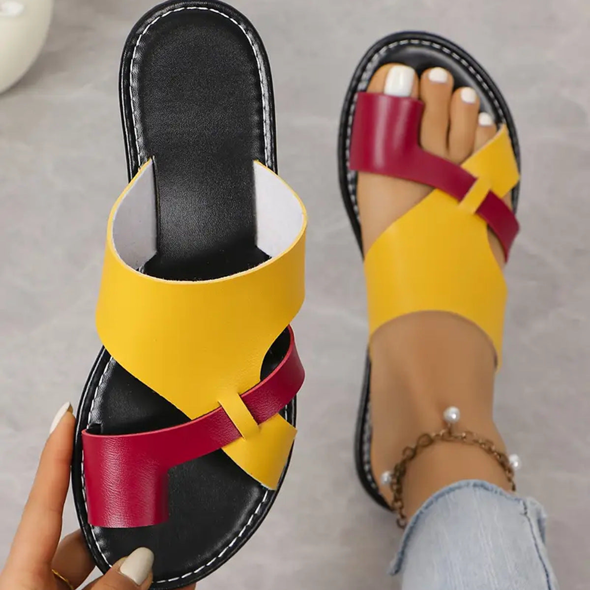 Chic Orthopedic Sandals with Unique Design