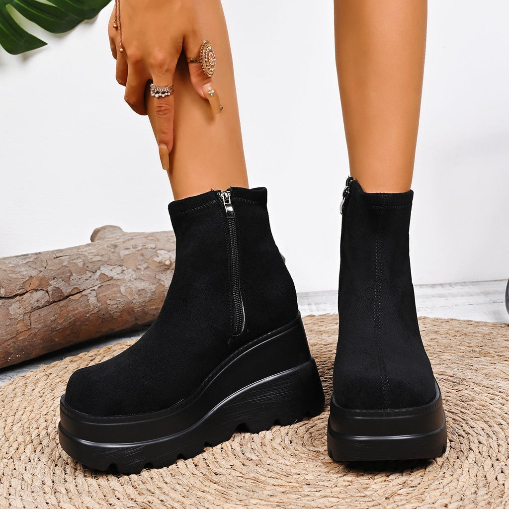 Vintage Inspired Orthopedic Boots