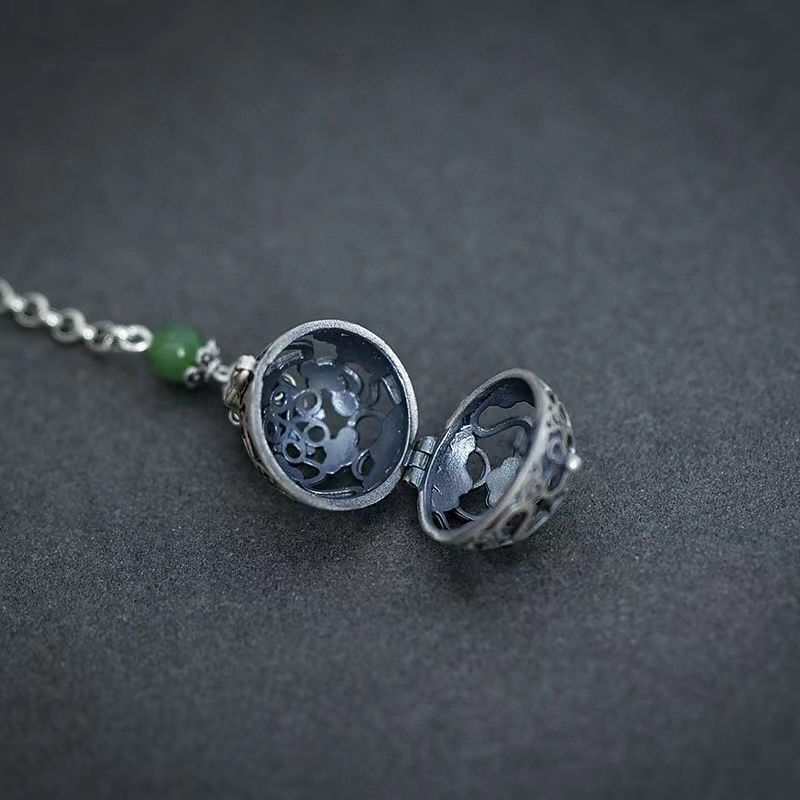 Delicate Artisan Silver Pendant
